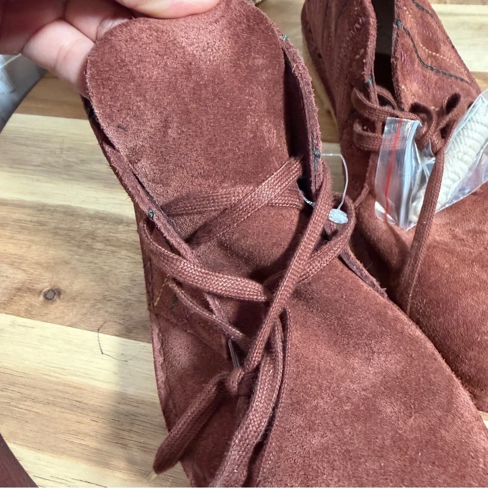 Clarks Original Desert Boot Chukka Cabincore Academia Folkcore Sz 8M Rust Brown